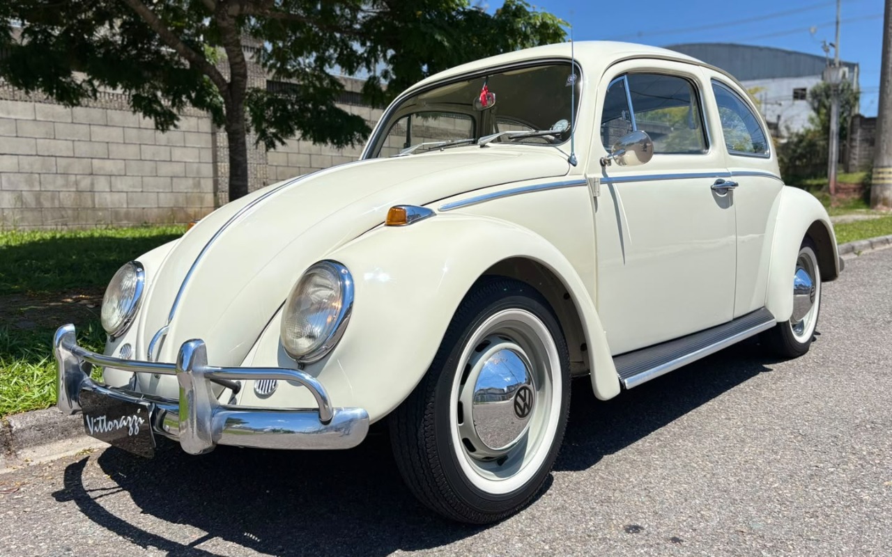 Volkswagen Fusca 1300 1968 Branco — foto 1 de 3