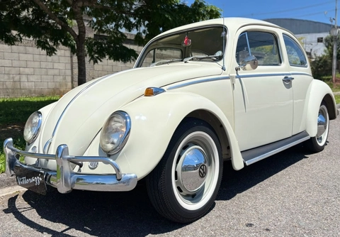 Volkswagen Fusca 1300 1968 Branco — foto 1 de 3