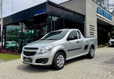 Chevrolet Montana 2020 Prata — foto 1 de 3