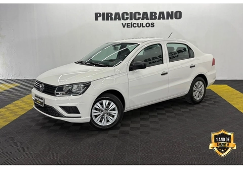 Volkswagen Voyage 1.0 Flex 12V 4p 2023 Branco — foto 1 de 3