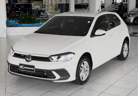 Volkswagen Polo 1.0 TSI Flex 12V 5p 2025 Branco — foto 1 de 3