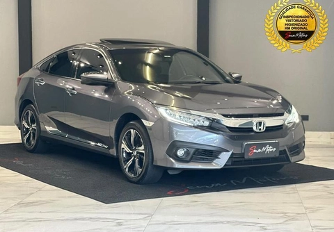 Honda Civic 2018 Cinza — foto 1 de 3