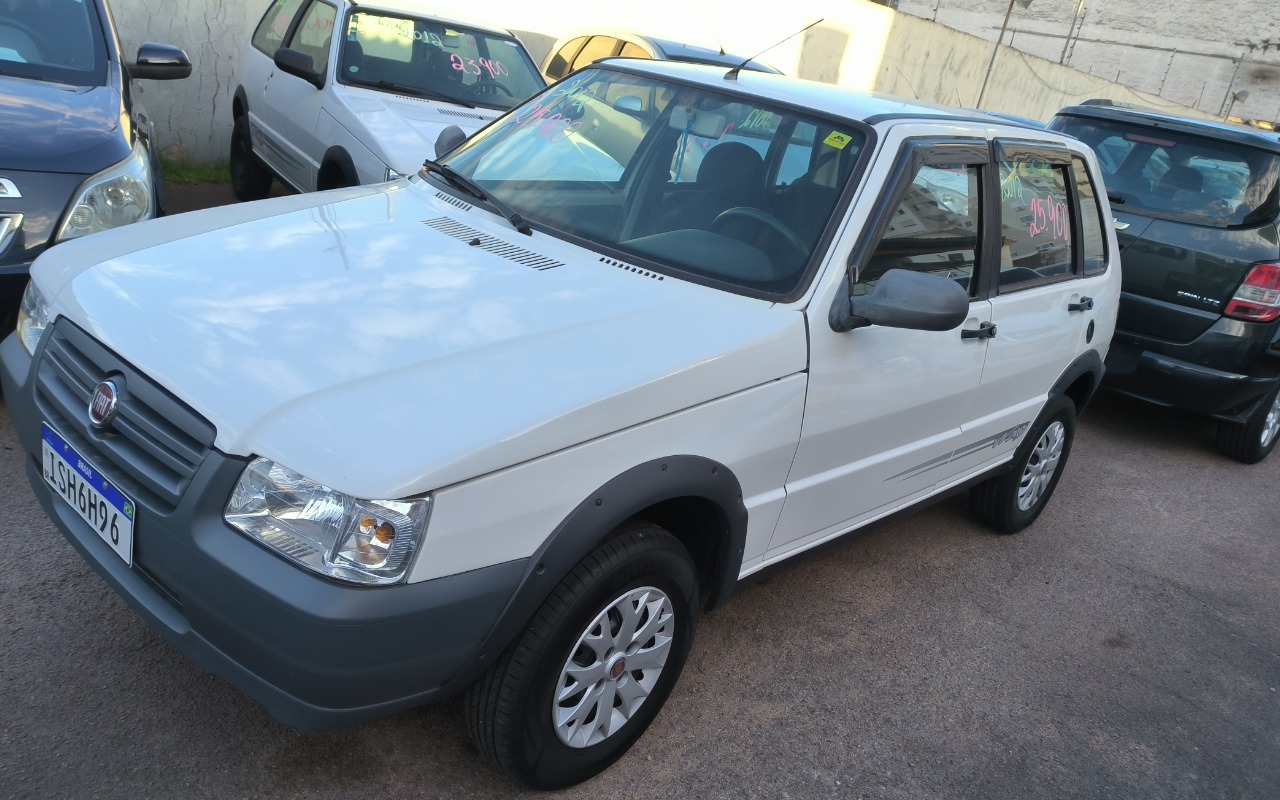 Fiat Uno 2012 Branco — foto 1 de 3