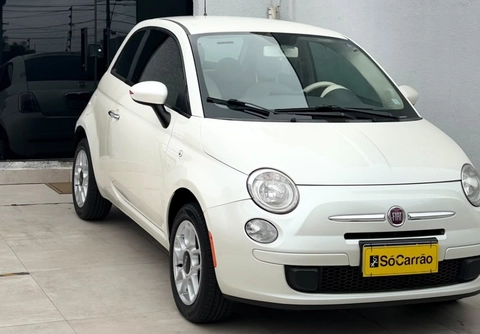 Fiat 500 2013 Bege — foto 1 de 3