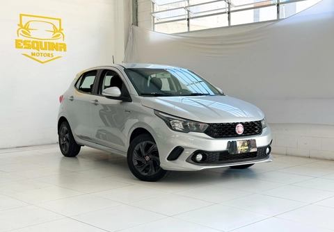 Fiat Argo DRIVE 1.3 8V Flex 2018 Prata — foto 1 de 3