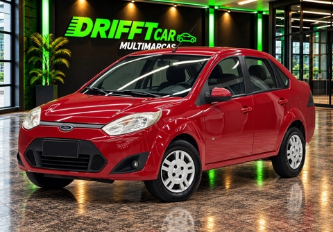 Ford Fiesta 1.6 16V Flex Mec. 5p 2014 Vermelho — foto 1 de 3