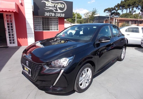 Peugeot 208 2022 Preto — foto 1 de 3