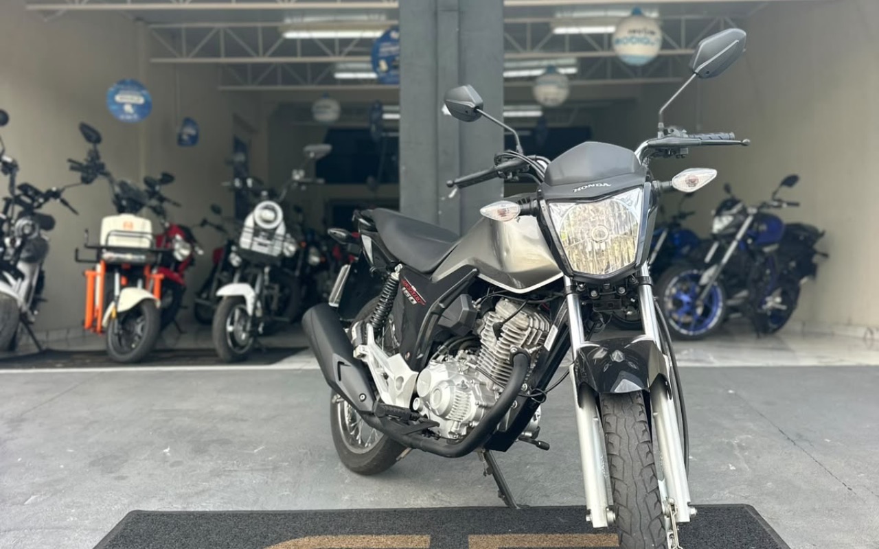 Honda CG 160 START 2021 Cinza — foto 1 de 3