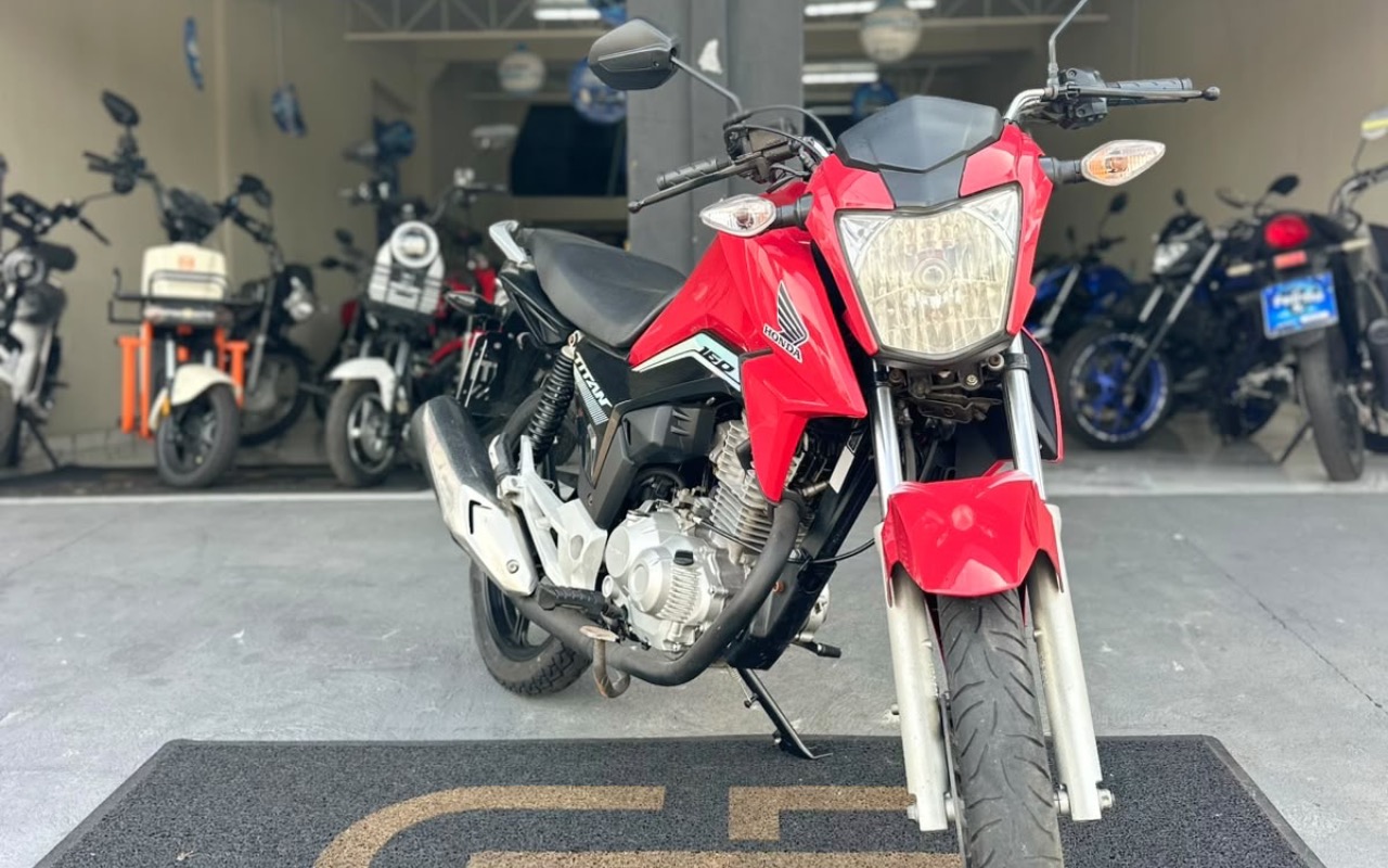 Honda CG 160 TITAN 25TH ANNIVERSARY 2019 Vermelho — foto 1 de 3
