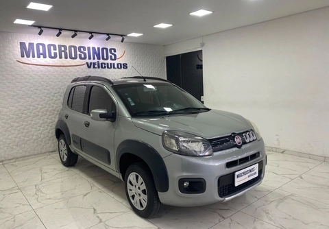 Fiat Uno 2015 Cinza — foto 1 de 3