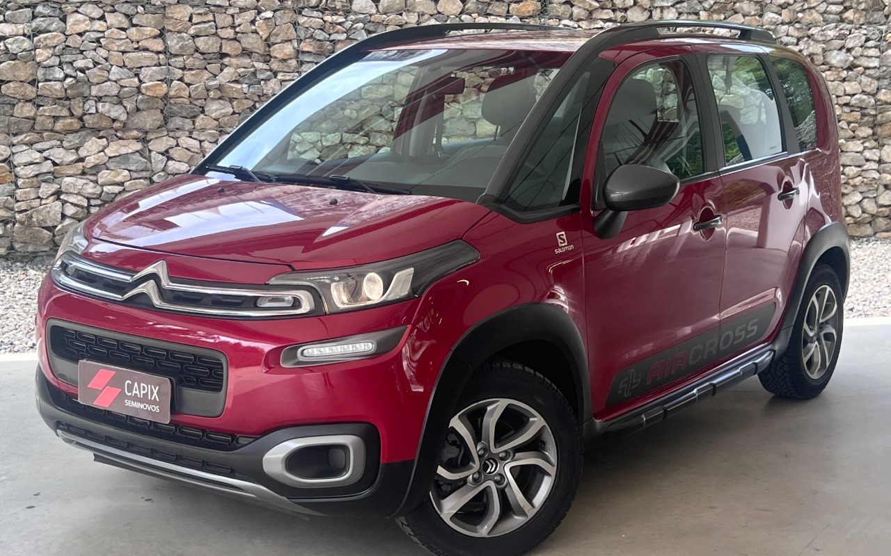 Citroën C3 Aircross 2017 Vermelho — foto 1 de 3
