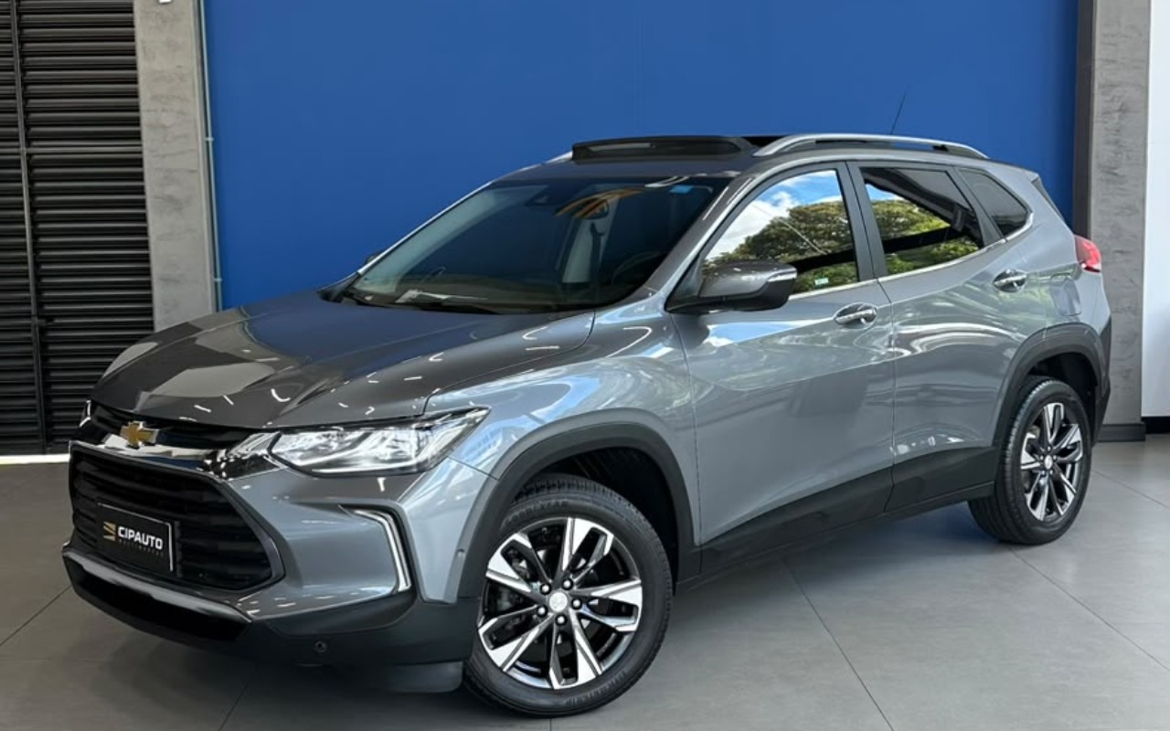 Chevrolet Tracker 2022 Cinza — foto 1 de 3
