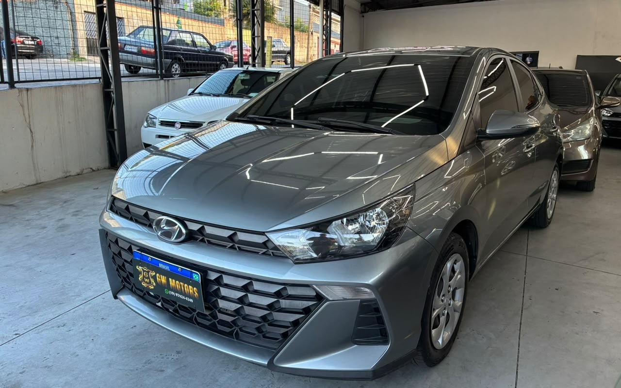 Hyundai HB20S 2024 Cinza — foto 1 de 3