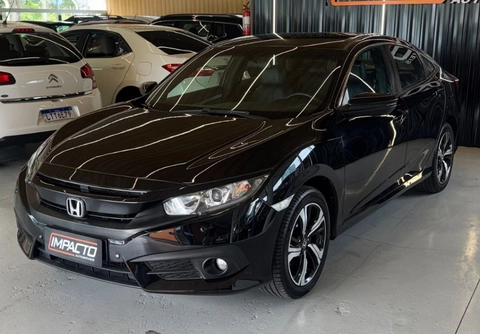 Honda Civic 2019 Preto — foto 1 de 3