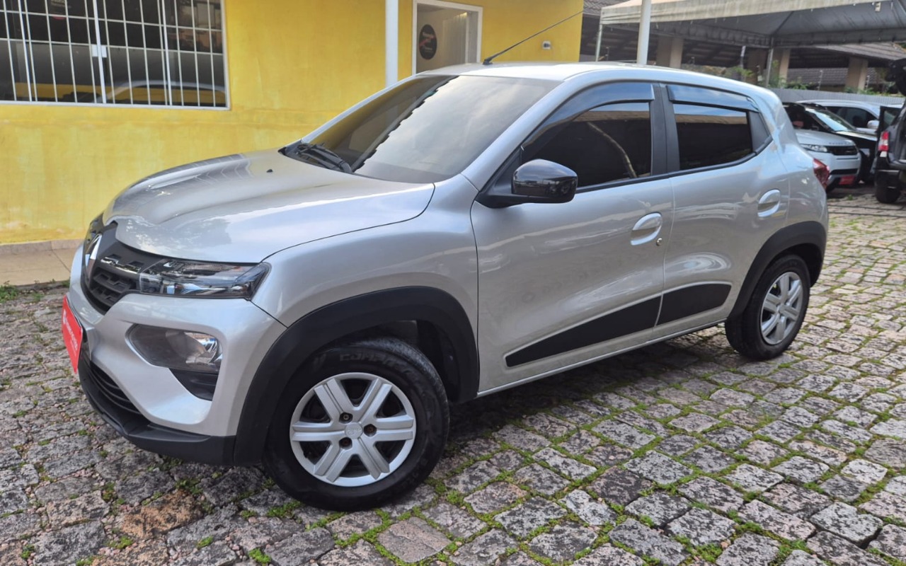 Renault Kwid 2023 Prata — foto 1 de 3