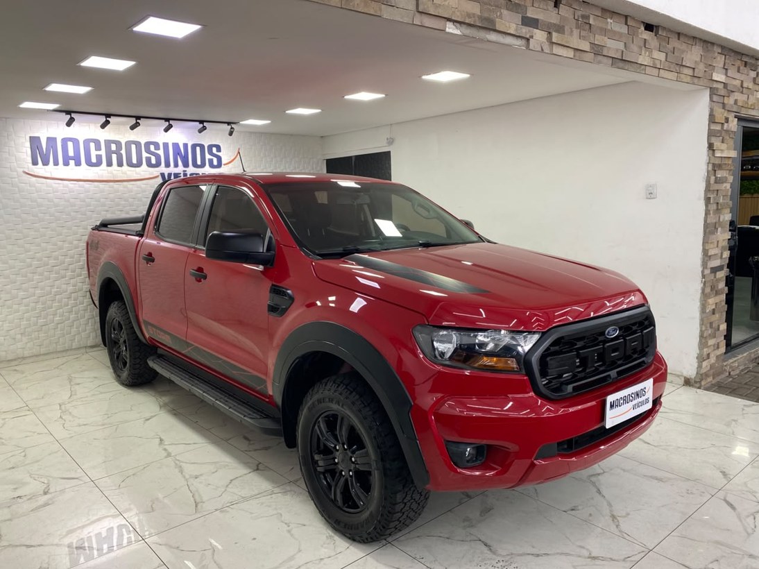 Ford Ranger 2021 Vermelho — foto 1 de 3