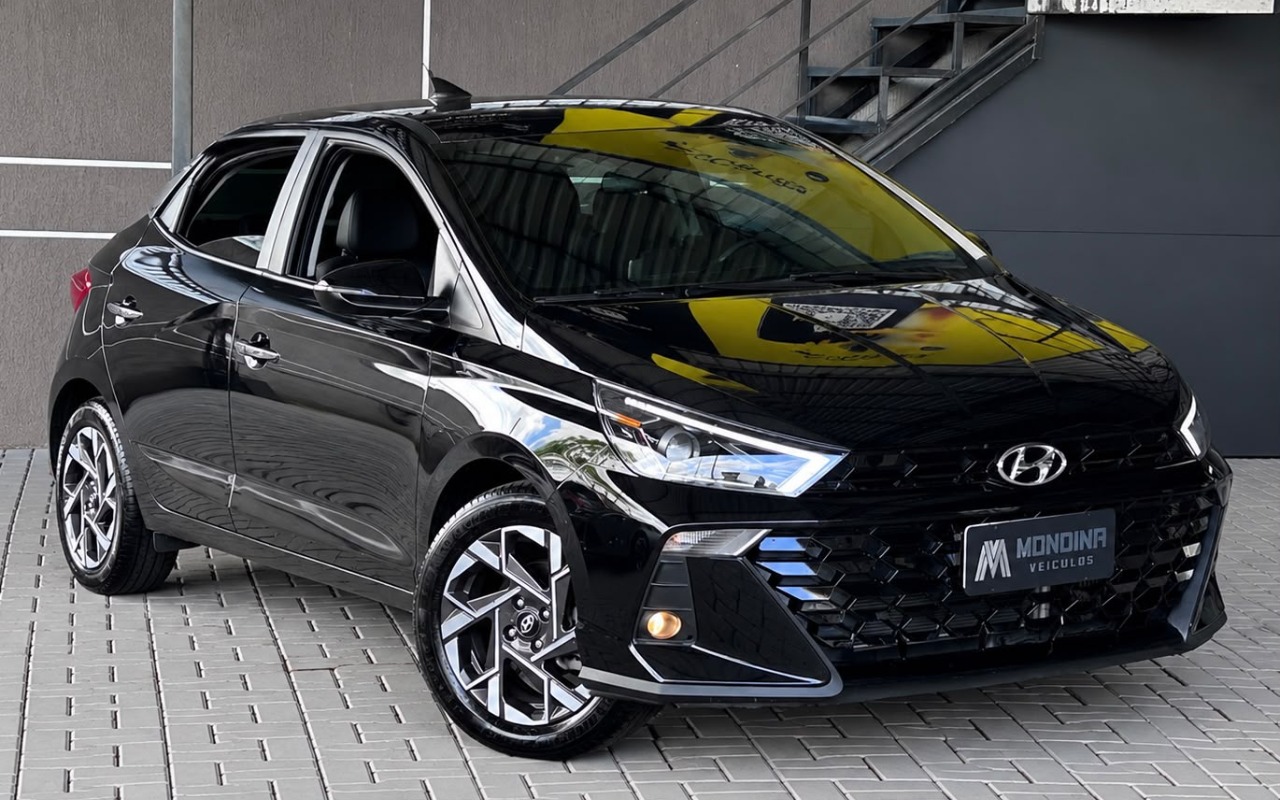 Hyundai HB20 2025 Preto — foto 1 de 3