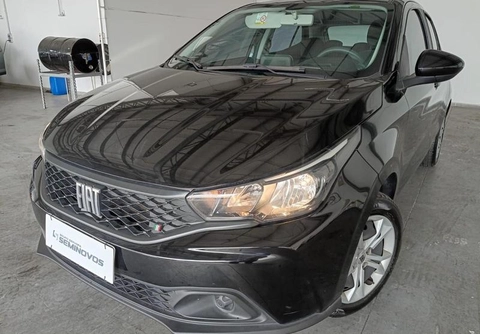 Fiat Argo DRIVE 1.0 6V Flex 2024 Preto — foto 1 de 3