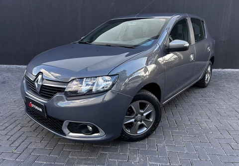 Renault Sandero 2018 Cinza — foto 1 de 3