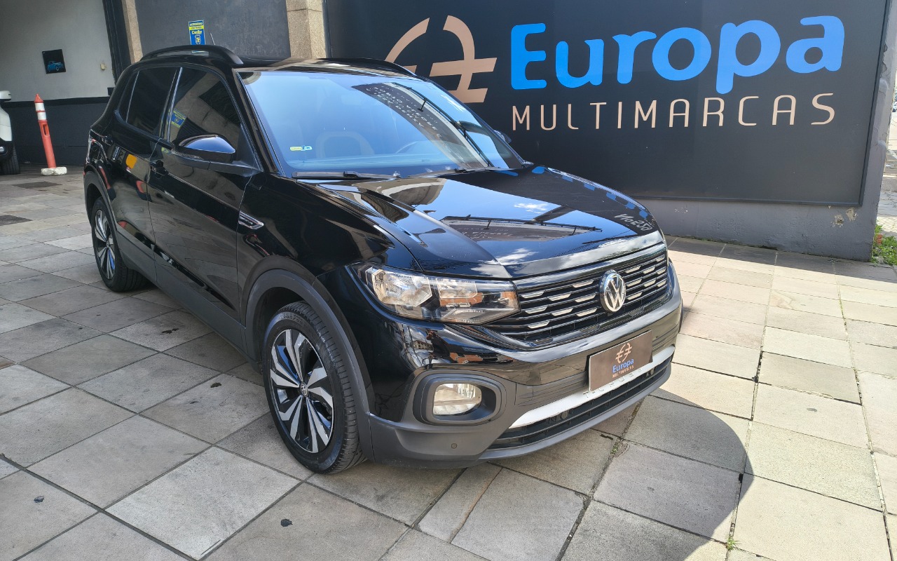 Volkswagen T-Cross 2021 Preto — foto 1 de 3