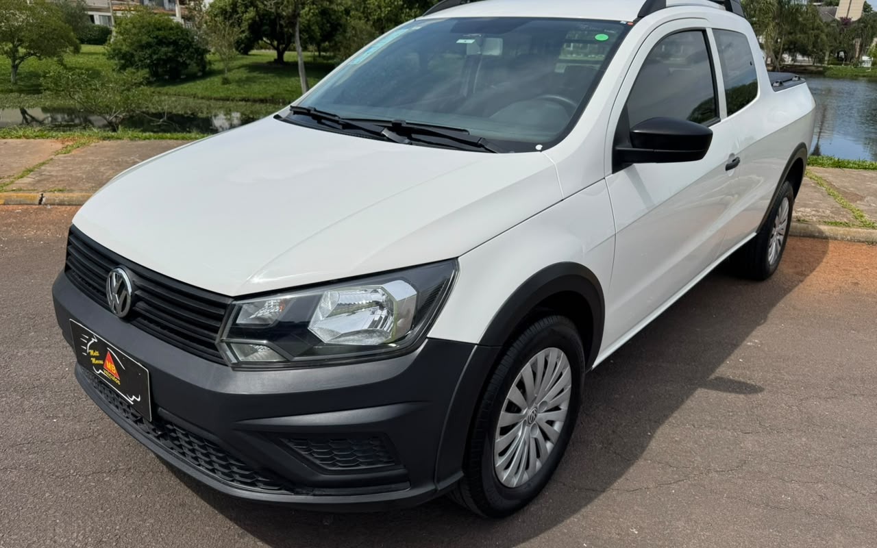 Volkswagen Saveiro 2023 Branco — foto 1 de 3