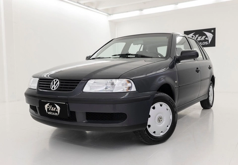 Volkswagen Gol 1.0 Plus 8v 2p 2001 Cinza — foto 1 de 3