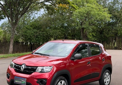Renault Kwid 2019 Vermelho — foto 1 de 3