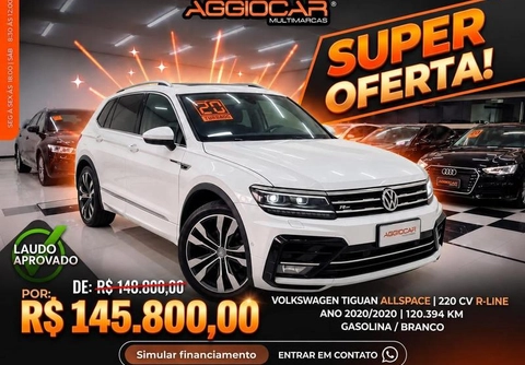 Volkswagen Tiguan 2020 Branco — foto 1 de 3
