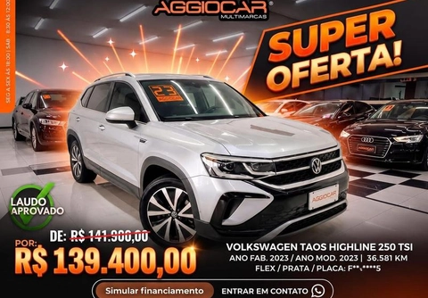 Volkswagen Taos 2023 Prata — foto 1 de 3