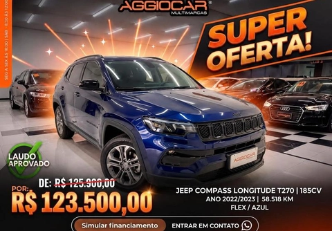Jeep Compass 2023 Azul — foto 1 de 3