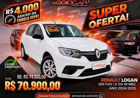 Renault Logan 2025 Branco — foto 1 de 3