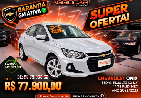 Chevrolet Onix 2023 Prata — foto 1 de 3