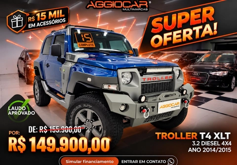 Troller T-4 2015 Azul — foto 1 de 3