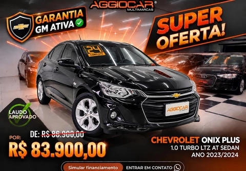 Chevrolet Onix 2024 Preto — foto 1 de 3