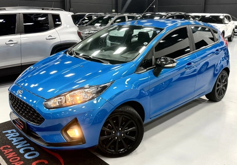 Ford Fiesta SE 1.6 8V Flex 5p 2019 Azul — foto 1 de 3