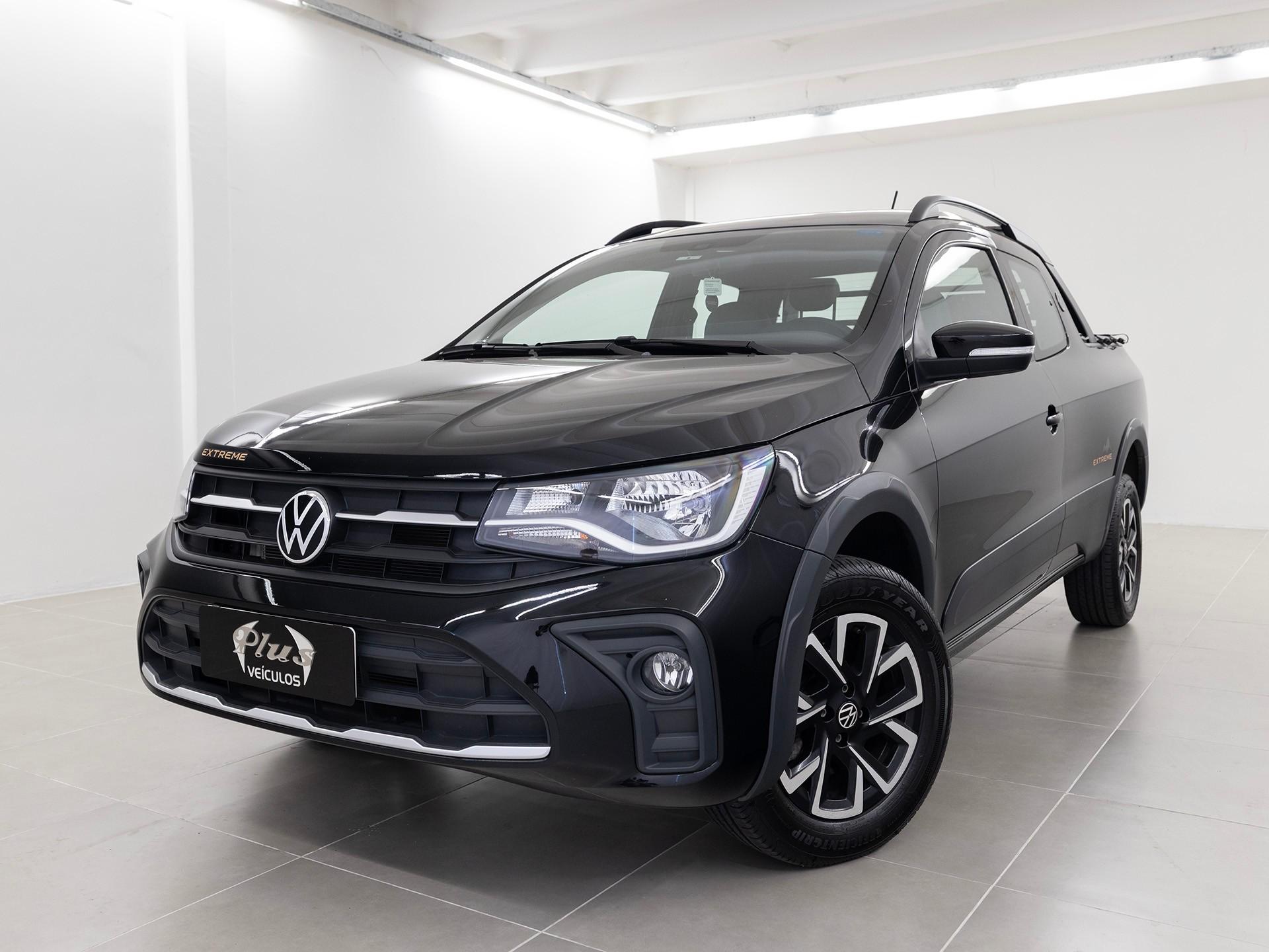 Volkswagen Saveiro Extreme 1.6 Flex 16V CD na cor Preto no Porto Alegre / RS - 44183