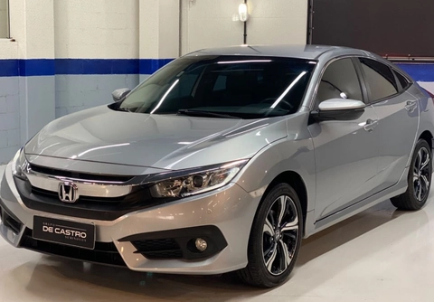 Honda Civic 2018 Prata — foto 1 de 3