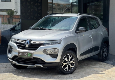 Renault Kwid 2023 Prata — foto 1 de 3