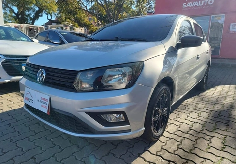 Volkswagen Voyage 1.0 Flex 12V 4p 2021 Prata — foto 1 de 3