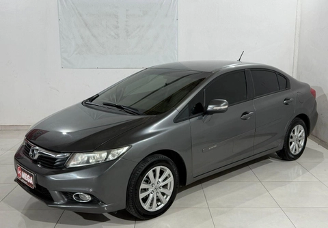 Honda Civic 2014 Cinza — foto 1 de 3