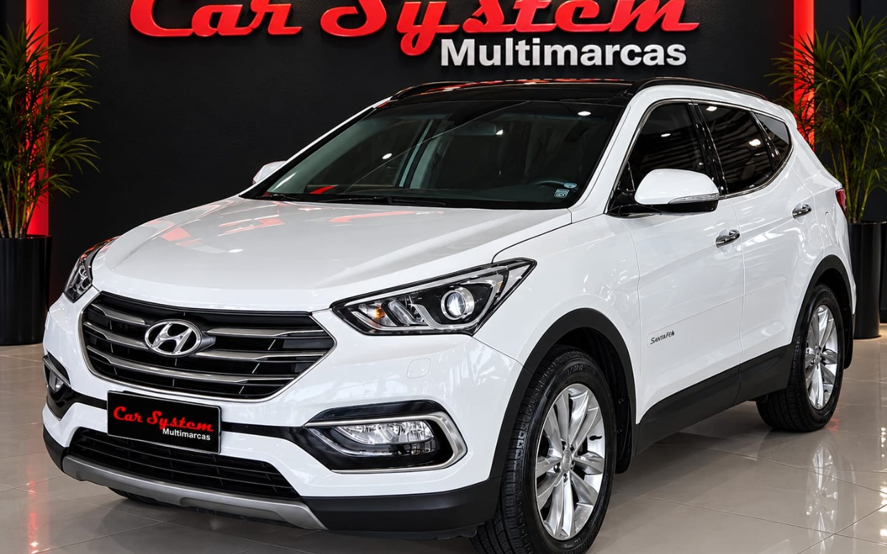 Hyundai Santa Fé 2019 Branco — foto 1 de 3