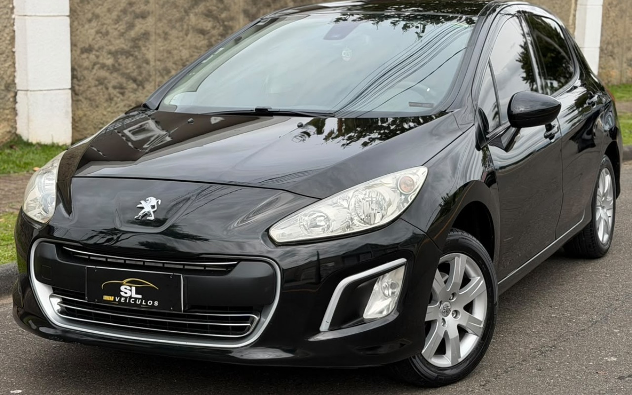 Peugeot 308 2013 Preto — foto 1 de 3