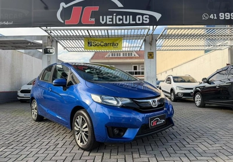 Honda Fit 2015 Azul — foto 1 de 3