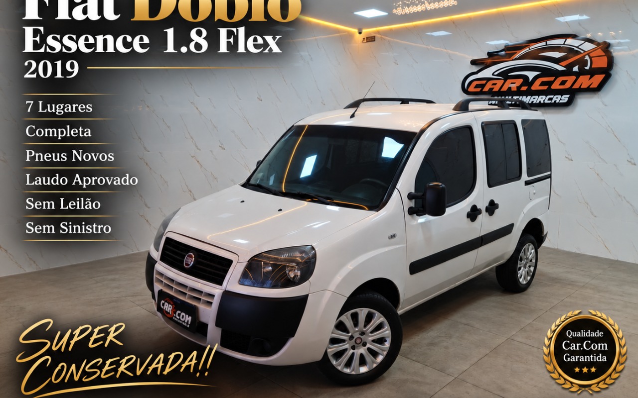 Fiat Doblo 2019 Branco — foto 1 de 3