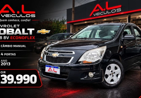 Chevrolet Cobalt 2013 Preto — foto 1 de 3