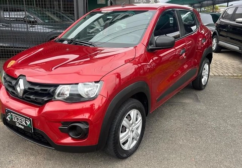 Renault Kwid 2020 Vermelho — foto 1 de 3