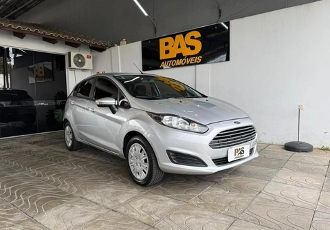 Ford Fiesta SE 1.6 16V Flex 5p 2017 Prata — foto 1 de 3