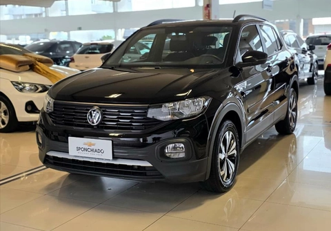 Volkswagen T-Cross 2022 Preto — foto 1 de 3