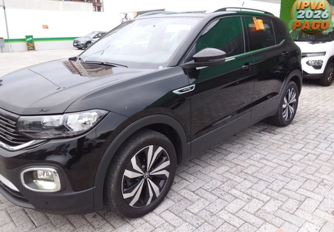 Volkswagen T-Cross 2024 Preto — foto 1 de 3