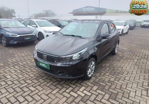 Fiat Argo 1.0 6V Flex 2026 Preto — foto 1 de 3